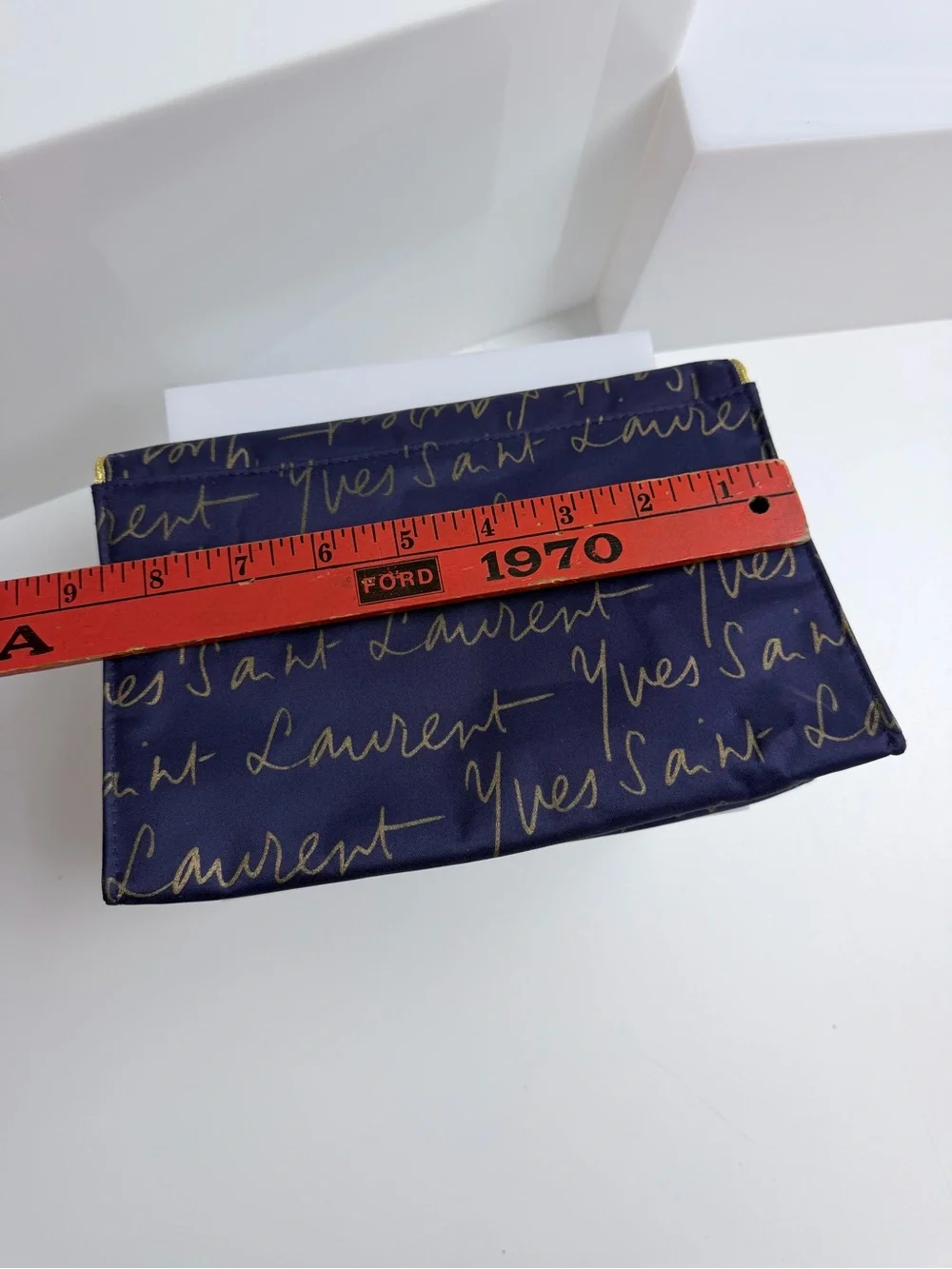 Yves Saint Laurent YSL Parfums Clutch Makeup Bag